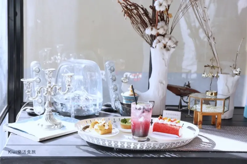 台中發酵Fermento｜西區美食推薦法式甜點.冬季限定草莓生乳捲，塔類蛋糕類下午茶.義大利麵.燉飯.簡餐皆有！