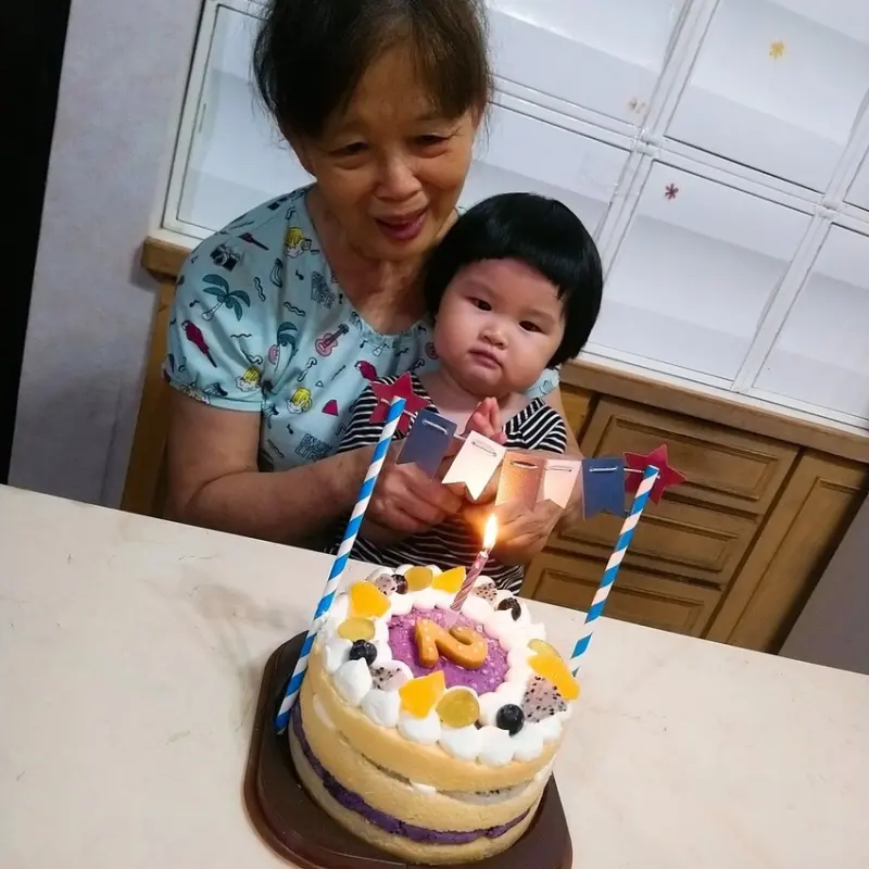 [寶寶蛋糕推薦]日福寶寶蛋糕-紫薯寶寶蛋糕#日福#桃園蛋糕店#寶寶蛋糕#週歲蛋糕#新手媽媽#親子#慶生#抓週#生