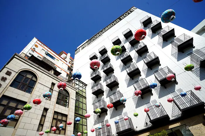 蘭桂坊花園酒店》緊鄰文化路夜市，鬧中取靜、逛街吃美食購物超方便｜嘉義飯店住宿推薦