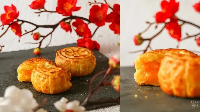 【宅配美食】令人垂涎欲滴的黃金流沙酥，金黃鹹香酥鬆好美味｜新竹法樂公爵手工坊