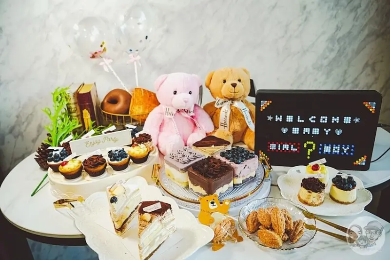 台中市北屯區台中北屯甜點推薦|流浪者甜點研究室，多種口味的甜點，讓寶寶性別派對甜蜜又難忘!!