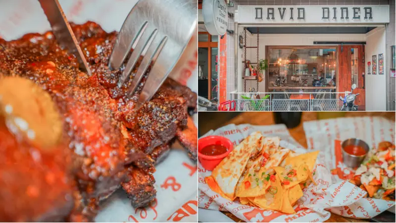 David Diner 大衛美墨料理 | 中壢中原大學附近無負評的炭烤豬肋排 軟嫩滋味一吃就上癮。道地玉米塔克捲、牛肉酥餅。中壢美食/桃園美食