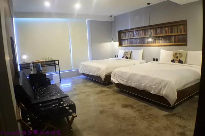 高雄飯店【帕鉑舍旅】高雄火車站斜對面／後驛商圈旁.優雅藝術的質感旅宿.房間大地點棒│家庭旅行│商務飯店