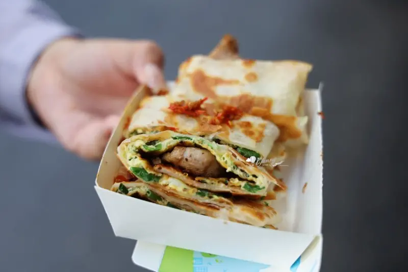  海山捷運站排隊蛋餅 #啖餅坊/ WalkerLand窩客島整理提供 未經許可不可轉載