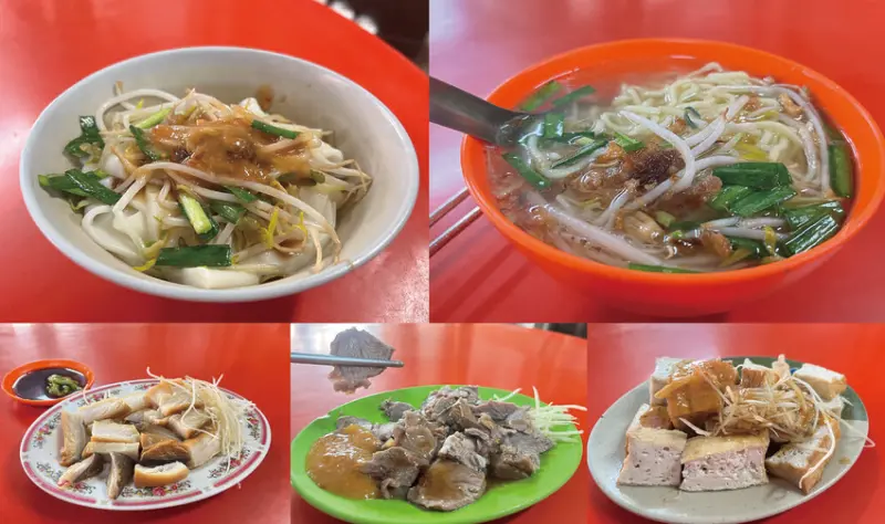 鴨霸切仔麵｜蘆洲CP質高的切仔麵店，黑白切的自製醬料超好吃