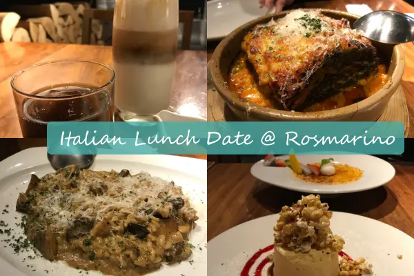 【Foodie】是迷迭香的意思｜微風廣場。Rosmarino義式料理