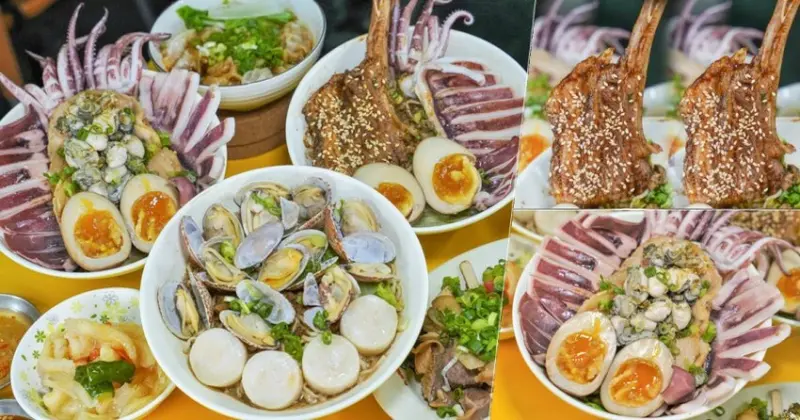 最浮誇的豬油拌麵?!霸氣海陸麵食，隱藏於傳統樸實的天天意麵 X 平價好吃、獨特風味好吃必追 - 跟著尼力吃喝玩樂＆親子生活