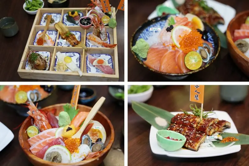 超吸睛日料九宮格 料多到滿出來的海鮮丼飯 令海鮮控一次就愛上