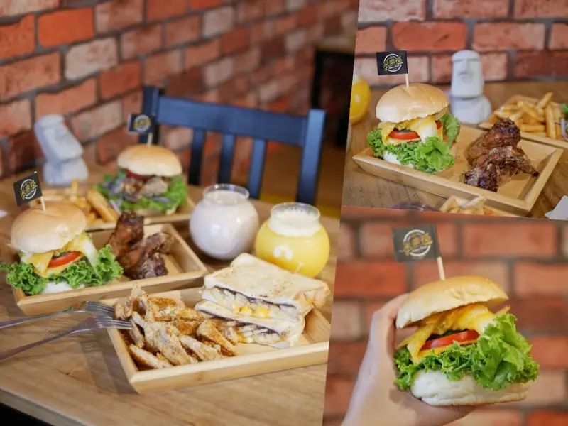 澎湃酥炸雞腿堡、泡菜豬肉堡吃起來『米樂福 Miller Food』巨蛋商圈人氣早午餐推薦！高雄美食｜瑞豐商圈｜高雄早午餐 - 曼達愛吃鬼