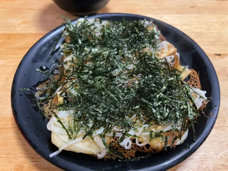 【桃園美食】【還可以煎餃專門店】和風煎餃好特別，酥酥脆脆還有滿滿海苔絲