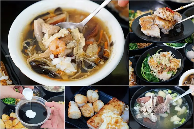 太原路必吃人氣平價美食｜經典麵食麻醬任你加，新品元寶芋頭粿、仙草凍強勢登場！！