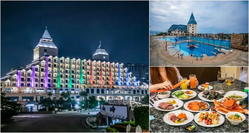 新北市淡水區淡水福容大飯店｜玩到不想回家！泳池、300坪親子樂園，北部最大親子飯店