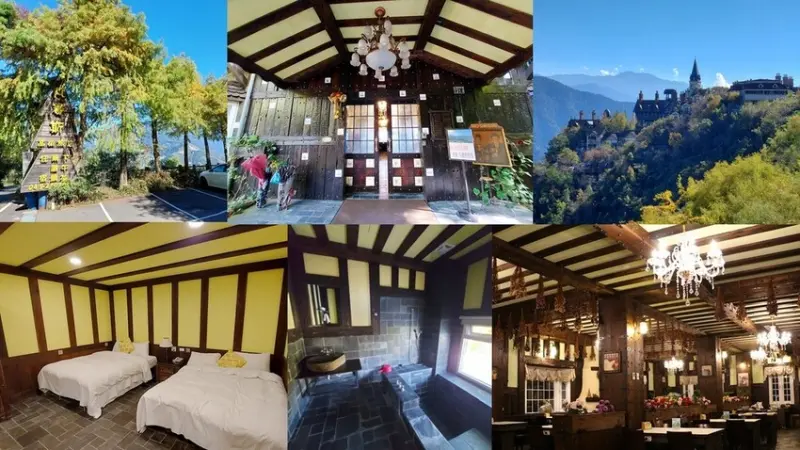 南投清境住宿-凡賽斯高山民宿 《 南法普羅旺斯風建築 • 歐式鄉村房間》