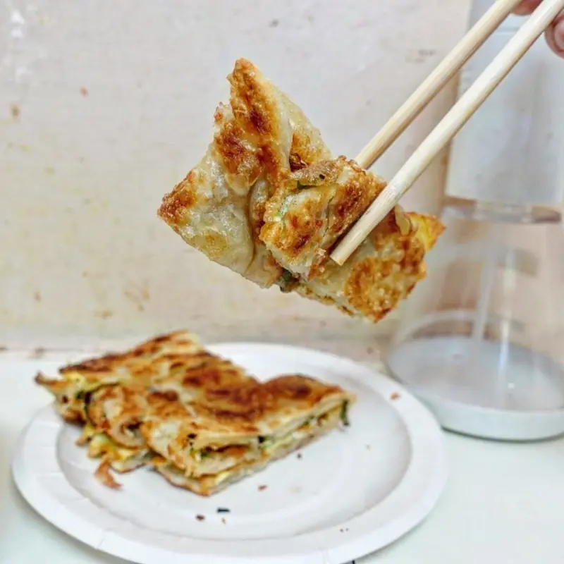 石牌站美食推薦：石牌無名手工蛋餅/ WalkerLand窩客島整理提供 未經許可不可轉載