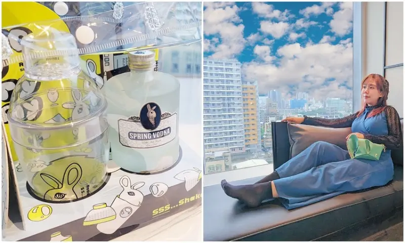 【台北住宿】台北凱達大飯店-露天泳池的高空景觀房