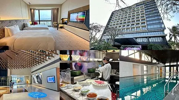 [台南安平住宿] 台南大員皇冠假日酒店 Crowne Plaza Tainan 空間大質感佳 #台南住宿 @蛋寶趴趴go