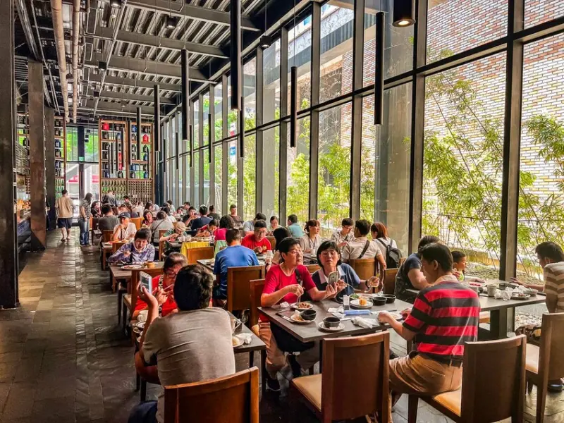 桃園市桃園區村民食堂廚窗港點｜座無虛席大爆滿！媲美單點等級，近乎零負評超猛港點吃到飽