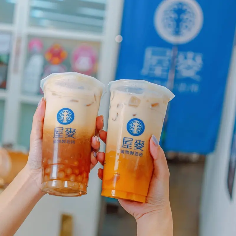 宜蘭旅遊必喝～原來地瓜和鮮奶茶這麼搭!還有期間限定奇異果系列，宜蘭大學飲料推薦 | 【宜蘭 宜蘭市】屋麥菓物製造所 宜蘭總店