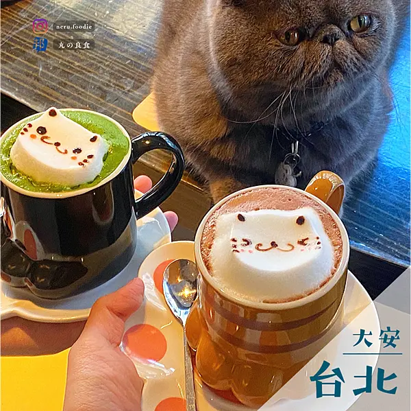 The Who Cafe框影咖啡｜東門貓貓咖啡廳推薦 @neru.foodie / 丸の良食