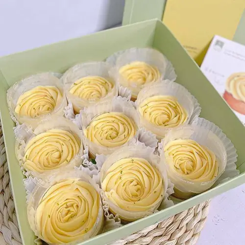 (宅配美食)𝙲𝚛𝚎𝚊𝚖 𝚃𝚎𝚊 超人氣檸檬塔宅配推薦 想吃要有耐心至少等三個月!美麗玫瑰花型檸檬塔 酸中帶甜完美酥脆塔皮 完美下午茶!