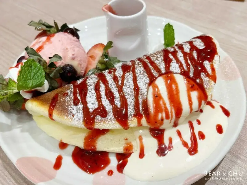 台北京站美食餐廳｜woosa屋莎洋食鬆餅屋・下午茶舒芙蕾鬆餅、日式洋食美味推薦