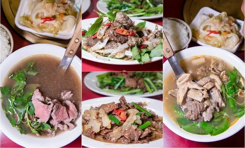 屏東縣潮州鎮【屏東美食】牛大福.潮州60年老店.全牛料理.正宗沙茶火鍋好滋好味全上桌