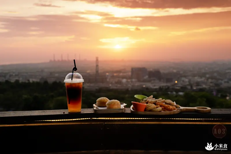 台中沙鹿夜景推薦：帆杋望海  / WalkerLand窩客島整理提供 未經許可，不得轉載