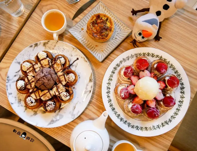 木柵咖啡廳推薦》你後面●木柵文山區不限時咖啡廳推薦 有插座(免費)/WIFI 季節限定草莓麻糬鬆餅 清新文青風格咖啡廳 木柵美食/木柵咖啡廳 - 軟西，遊記