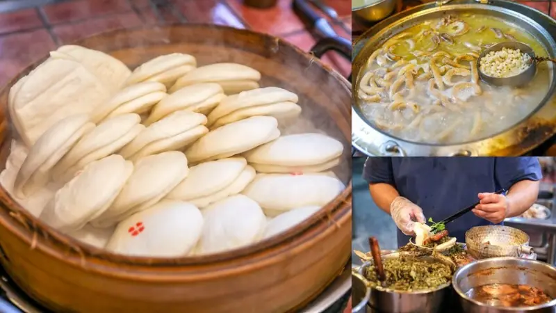 打開蒸籠冒著熱煙的刈包，連續幾年都得獎，老饕直接外帶50個！就算忙也很客氣的老闆