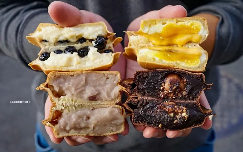 台中一中商圈人氣紅豆餅，咬開瞬間大爆漿，小心吃了會上癮，還有隱藏版冰淇淋口味唷！！ 