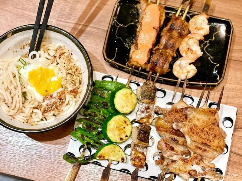 食尚玩家推薦-一中平價人氣串燒店 燃手串