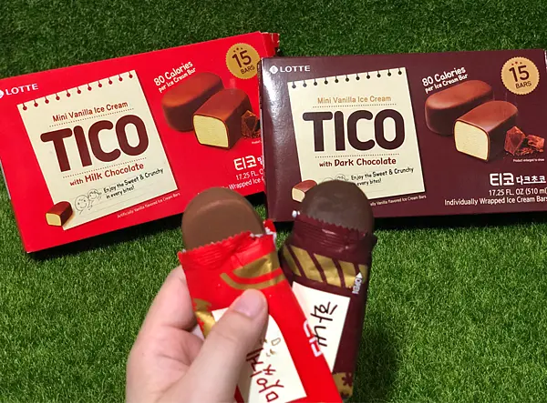 【全聯好物￭冰淇淋】Lotte Tico可可脆皮香草風味雪糕 x 平均一個11元的美味~值得買回家的好好味