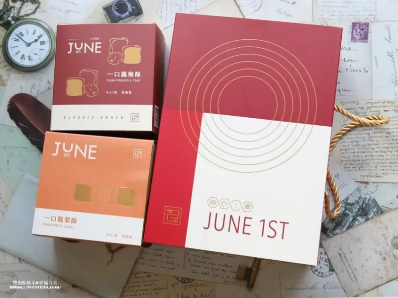 台中市南區六月初一 一口酥家庭號禮盒 經典台灣風味 年節送禮、出國伴手禮第一選擇