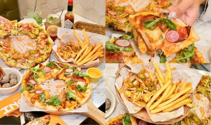 堤諾義大利比薩 Tino's Pizza Café ｜期間限定浮誇系聖誕花圈比薩，免千元享受甜鹹豪華義式饗宴！ - 肉依小姐吃什麼