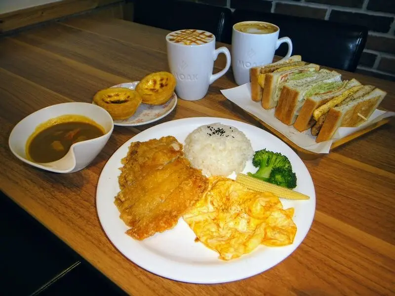 【美食】「格沐斯咖啡」行天宮早午餐推薦，下午茶推薦手工鹹派、咖哩飯、葡式蛋塔、莊園咖啡