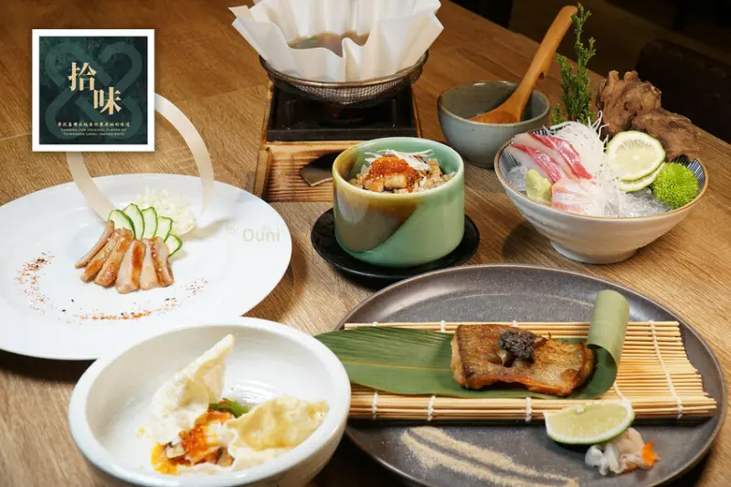 一貫手作壽司│中科商圈美食。拾味套餐從味覺幸福起來