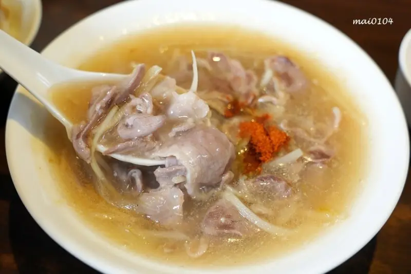  人氣新店美食推薦：新店北鴨鴨肉羹/ WalkerLand窩客島整理提供 未經許可不可轉載