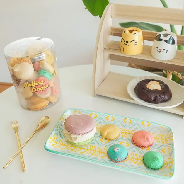 大安美食。Melting Finger舔舔手馬卡龍專賣店  韓國姊弟的創意繽紛甜點夢