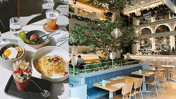 [大安區美食] 小小樹食(敦南店) 森林般的網紅蔬食餐廳 餐酒館 早午餐 下午茶 #仁愛圓環 信義安和美食 @蛋寶趴趴go