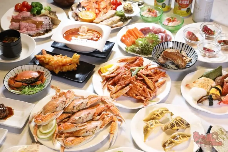 【台南吃到飽】夏都城旅城食百匯！黑鮪魚帝王蟹吃到飽，12歲以下小朋友還可享吃到飽半價優惠~ - 熱血玩台南。跳躍新世界