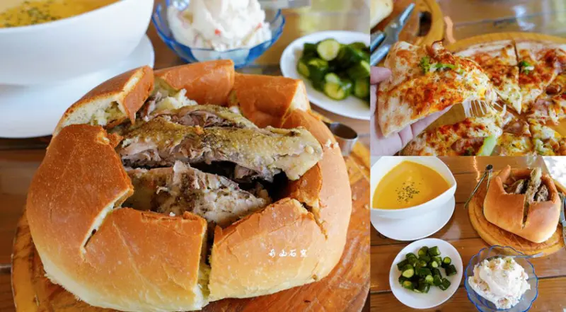 奇山石窯 ❙ 超隱密比臉大麵包雞，沒預約吃不到，高雄旗山麵包雞!