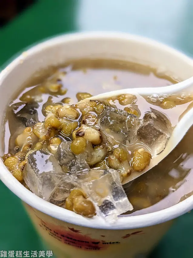 【台北食記】基隆活力站蒟蒻屋 - 蒟蒻綠豆湯配雞排，超滿足享受