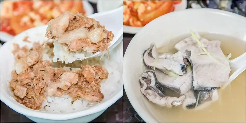 【跟著舒國治尋小吃110回-高雄新興美食】50年老店郭家肉燥飯.肉燥飯配魚皮湯