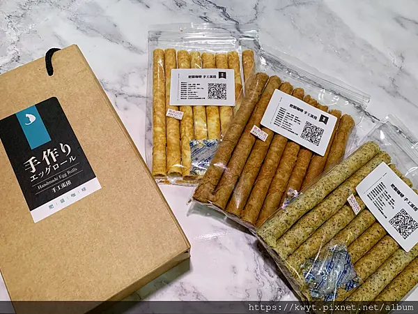 【台南海安路美食】肥貓咖啡。台南伴手禮新選擇，咬一口就愛上的香酥蛋捲，外帶優惠回饋最高15趴！