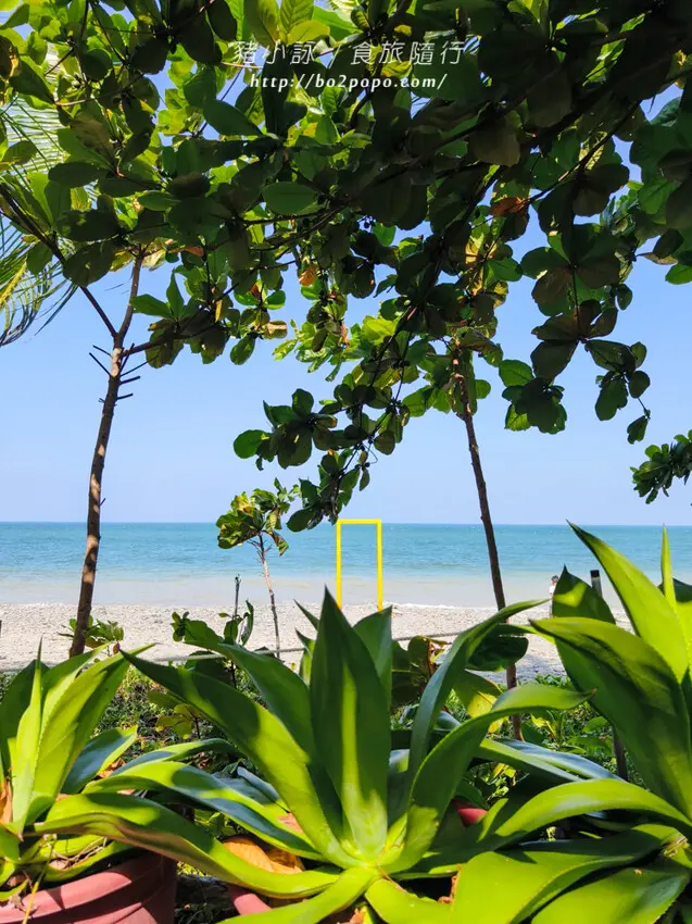 屏東。枋山》別有洞天咖啡館。濃濃南洋風看墾丁海景好愜意