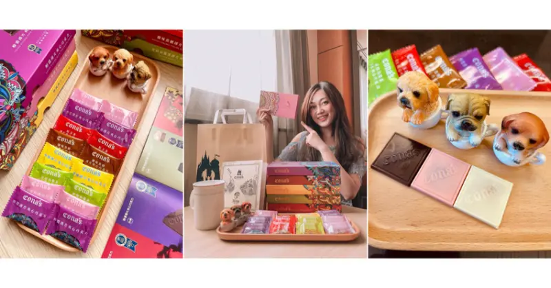 Cona’s妮娜巧克力｜薄片夾心巧克力-爆漿巧克力評價 得獎巧克力 埔里南投必買伴手禮 宅配美食