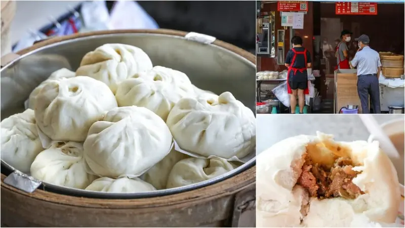 台北市大同區菜單就賣肉包和四神湯，只有一間沒有分店！台北近50年生意超好的肉包店～還有宅配