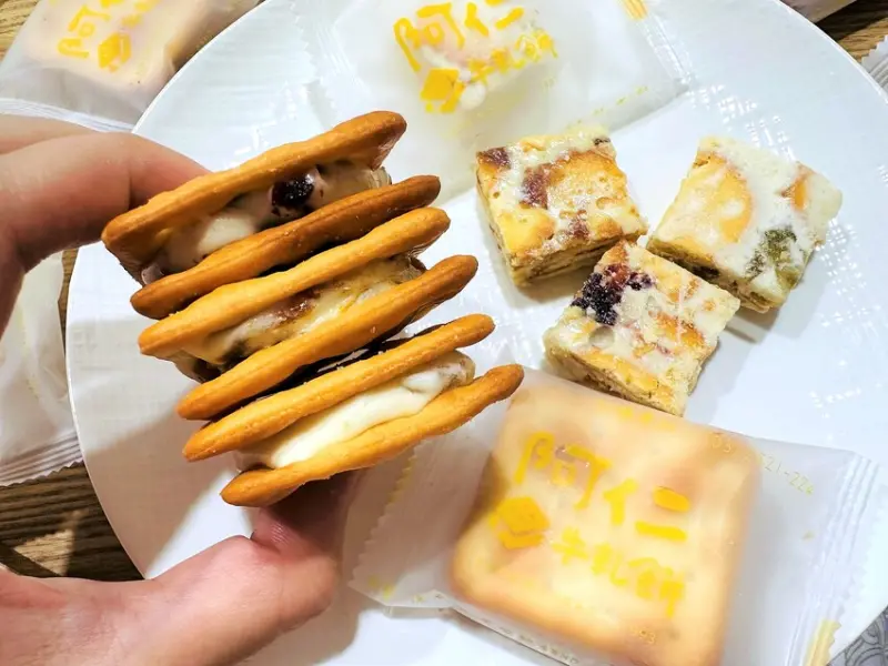 【阿仁牛軋餅】桃園必嚐伴手禮推薦！芒果/香柚季節限定新口味「牛軋餅」「雪Ｑ餅」酸酸甜甜超好吃！限量「蛋黃軟心餅禮盒」送禮送到心坎裡！