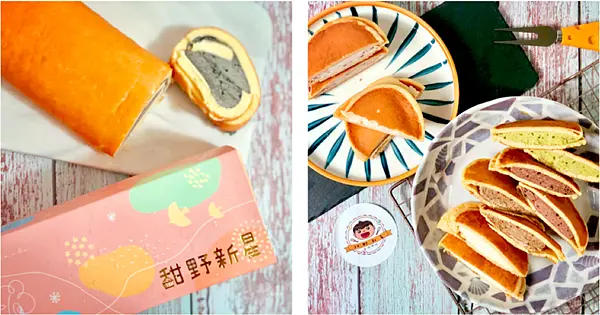 【減醣甜點推薦￭宅配美食】甜野新星￭酮燒-菓子燒&無粉起司生乳捲（芝麻口味） x 低醣無麩質，好吃你要知！低碳甜點少負擔，甜野新星真的讚；吃完清爽不罪惡，戒糖健身好快樂║生酮甜點推薦、減醣甜點