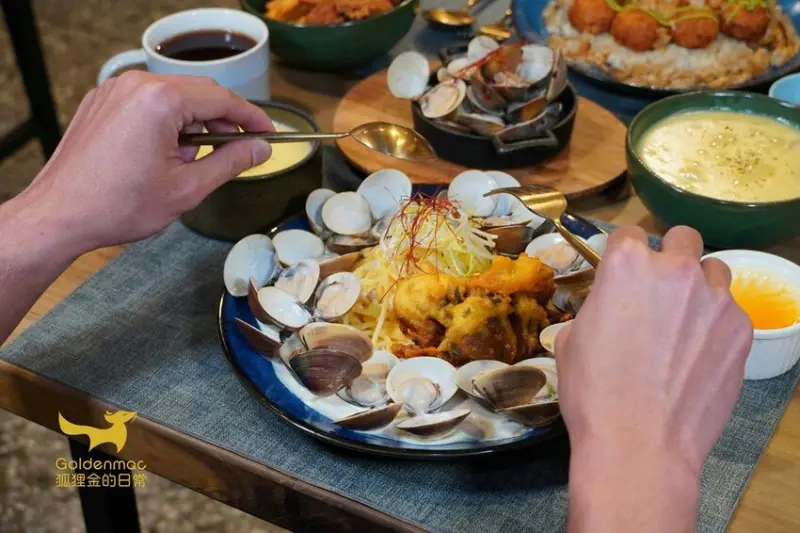 台中美食｜村口微光 逢甲隱藏版巷弄美食推薦 台中最美老屋美食 藝人小鍾也大讚的義大利麵